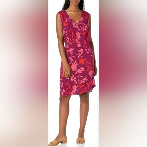 SeafollySeafolly Printed Swimwear Cover Up Dress with Drawstring Waist,  Small